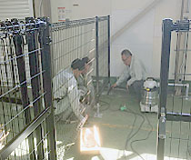 東北営業所の倉庫作業