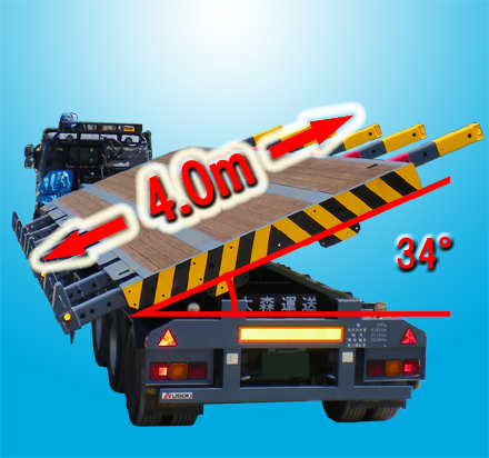 単体物緩和　傾斜角　約34°